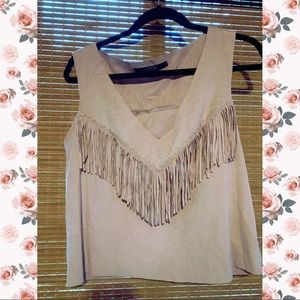 Western inspired crop top